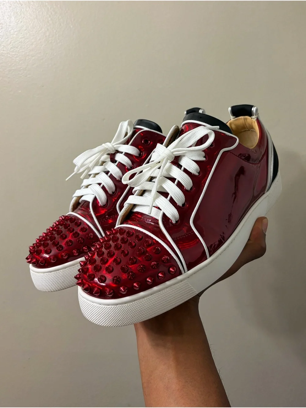 *Sold* Fun Louis Junior Spikes Flat 'Version Loubi'